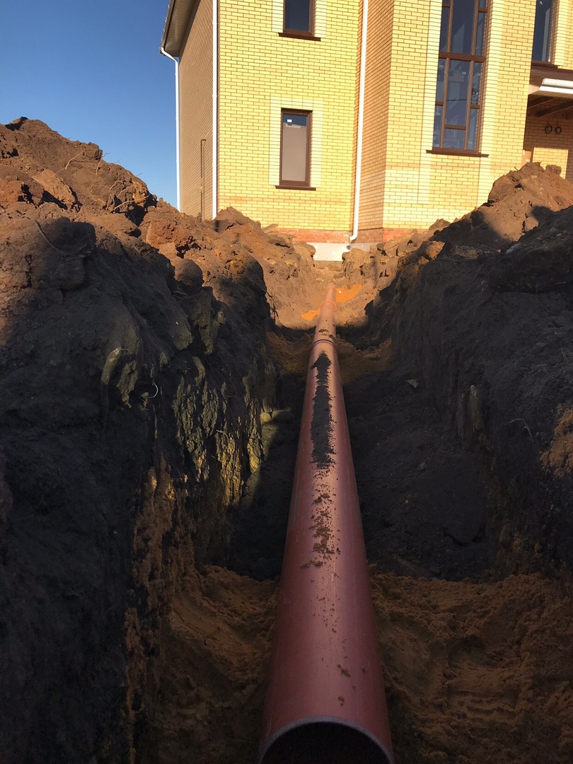 Центральная канализация к частному дому